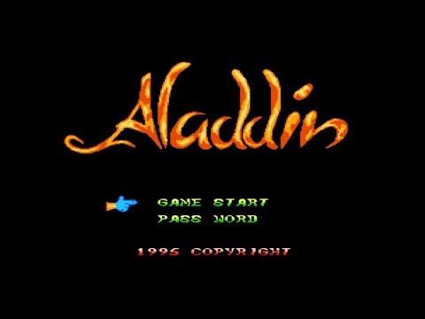 Полное прохождение (((Dendy))) Aladdin / Алладин