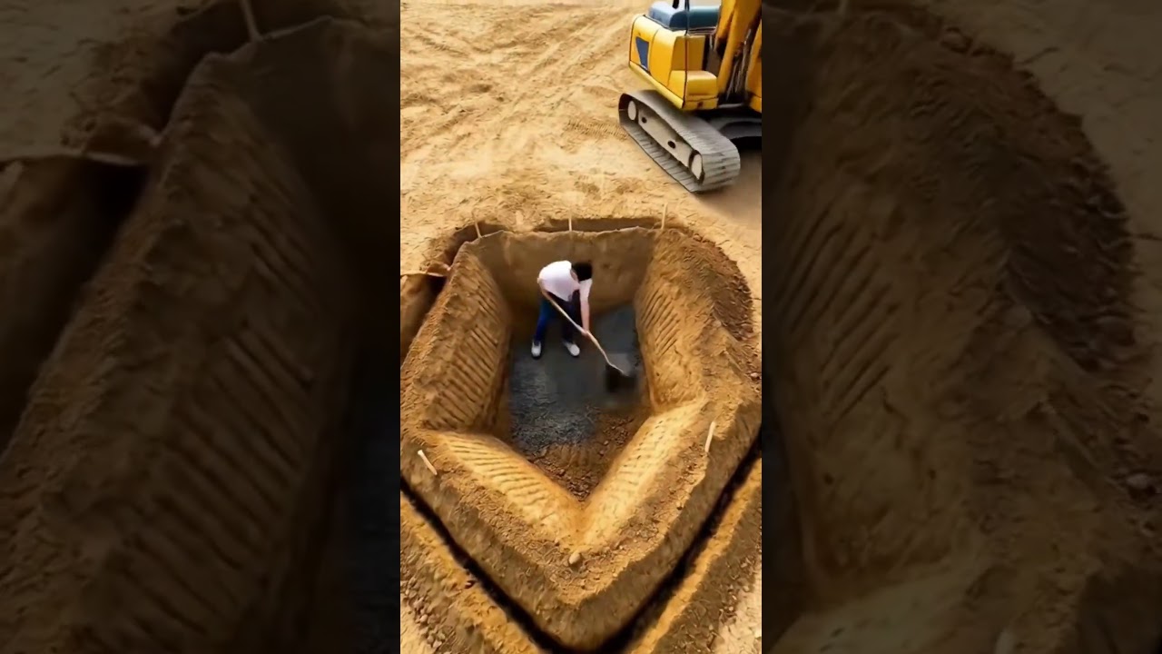 Insane Backyard Makeover | Hidden Underground Man Cave Build! 😱 