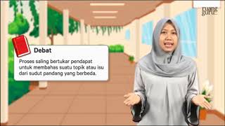 kelas 10 materi SEMESTER GENAP teks DEBAT
