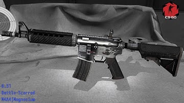 M4A4   Magnesium Wear/Float