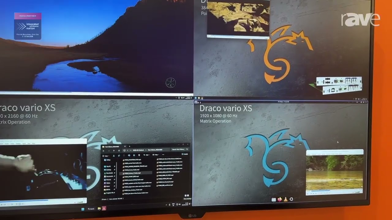 ISE 2026: IHSE Exhibits Draco Multiview 4K60 Workspace Solution