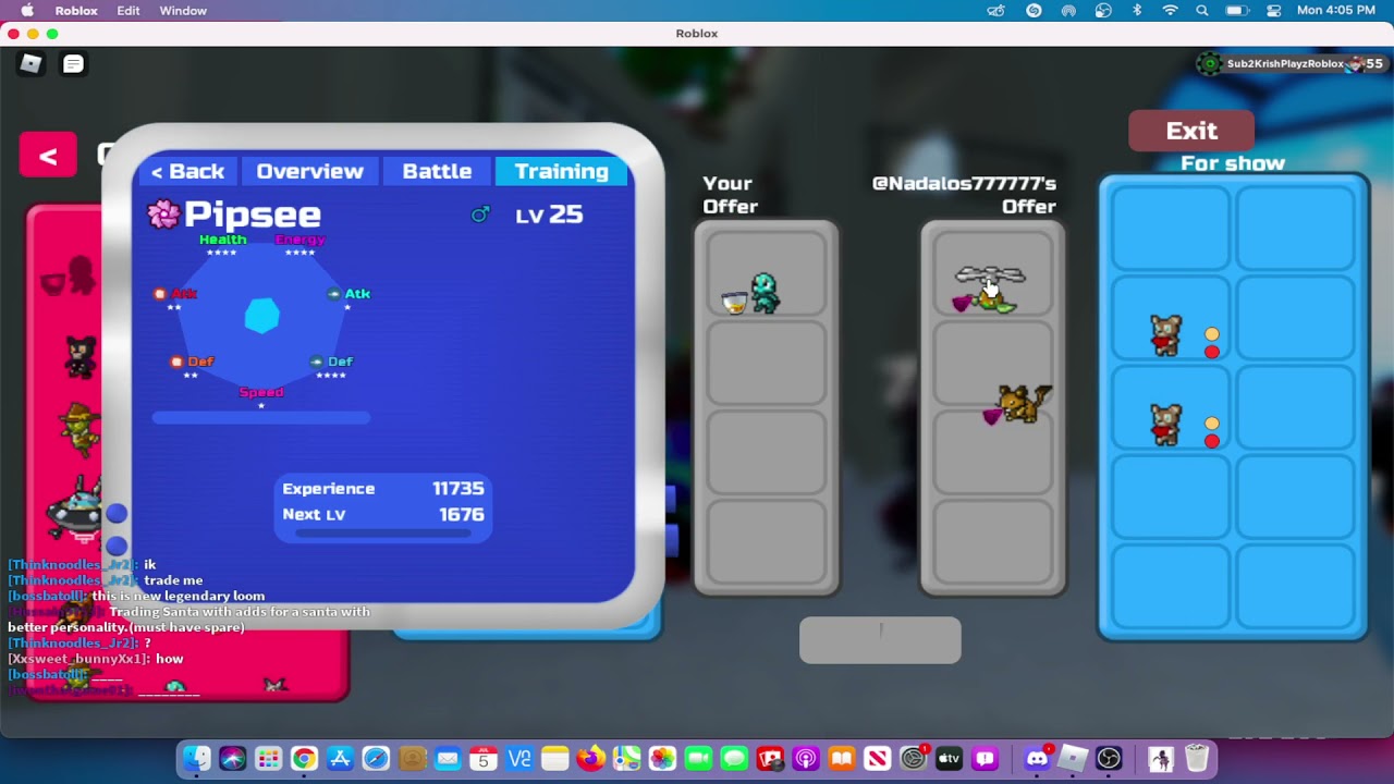 Trading Sweet jar for 2 shards and 2 valentines phanucb in loomian