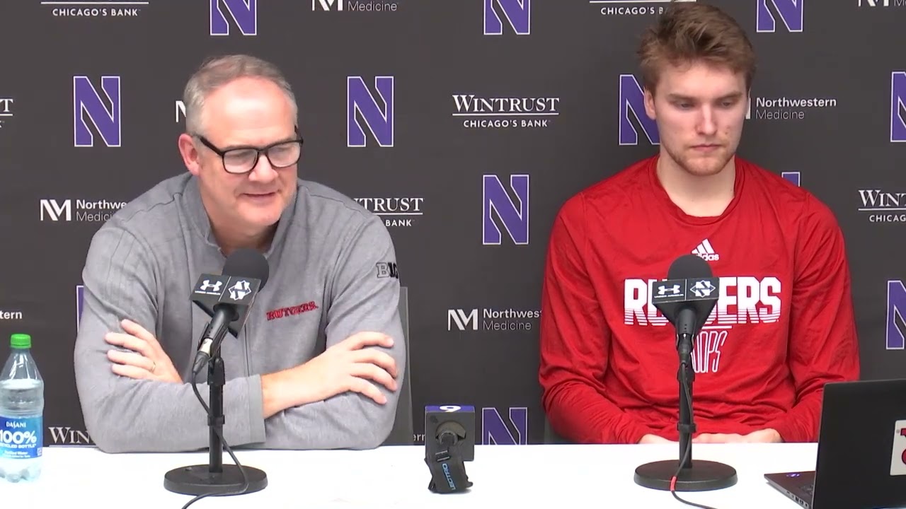 Rutgers Men's Basketball Postgame Press Conference: Northwestern