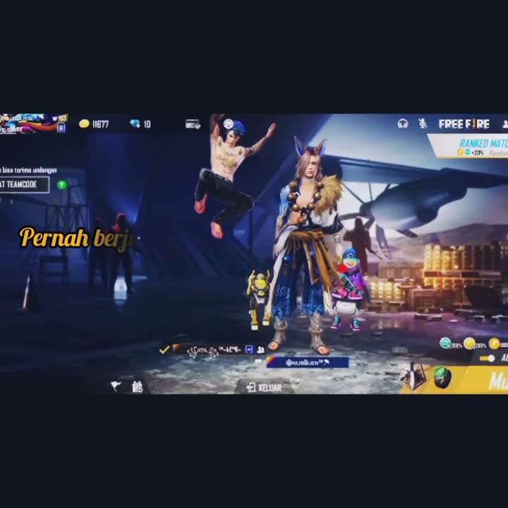 Story'wa free fire keren 30 detik||DJ izinkan Thomas Arya