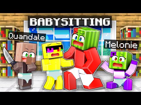 Turning Sunny Into A Baby In Minecraft!