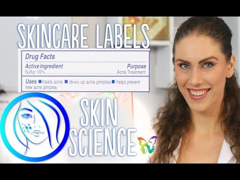 HOW TO READ SKINCARE LABELS - SKIN SCIENCE Episode 3