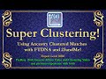 Super Clustering DNA matches from Ancestry with FTDNA and 23andMe!