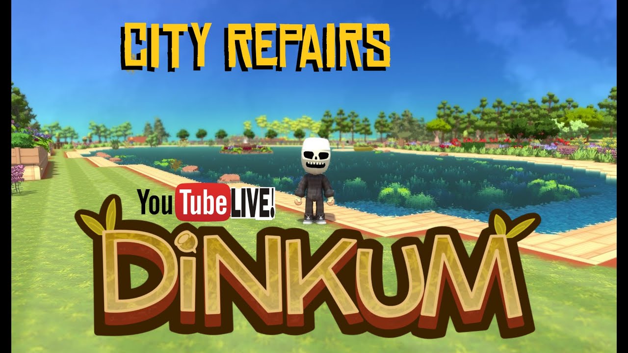 Dinkum Game City Repairs with special guest appearance. YouTube