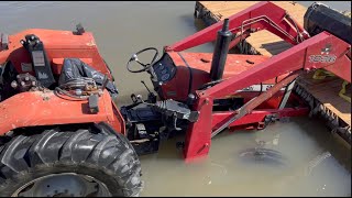 Tractor Goes In Hudson River While Installing Docks by Dumpster Dave 8,950 views 1 year ago 10 minutes, 19 seconds