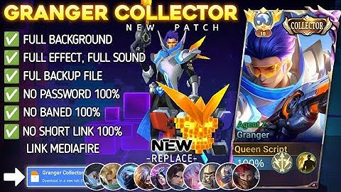 Script Skin Granger Collector - Agent Z No Password | Full Effect & Voice | New Update