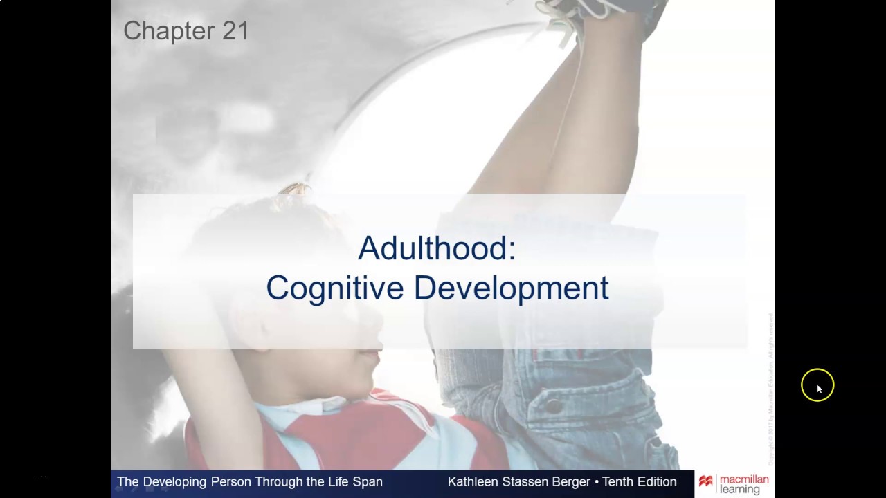 PSY 235 : Adulthood: Cognitive Development
