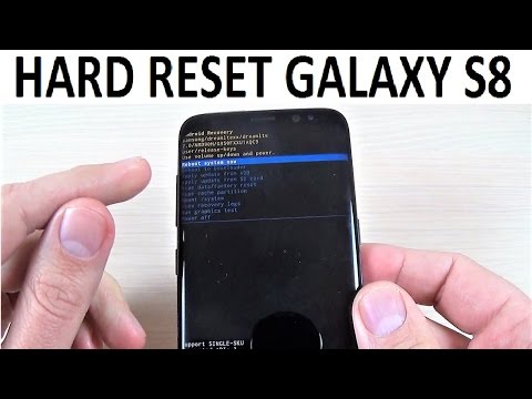 HARD RESET Samsung Galaxy S8, S8+ and NOTE 8 | How to