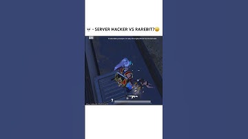 • SERVER HACKER VS RAREBIT? #bgmi #bgmishorts #battleground