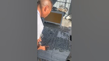 High efficiency automatic paving sidewalk blind stone profiling machine