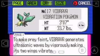 117: How to Evolve Trapinch into Vibrava in Pokemon Ruby!