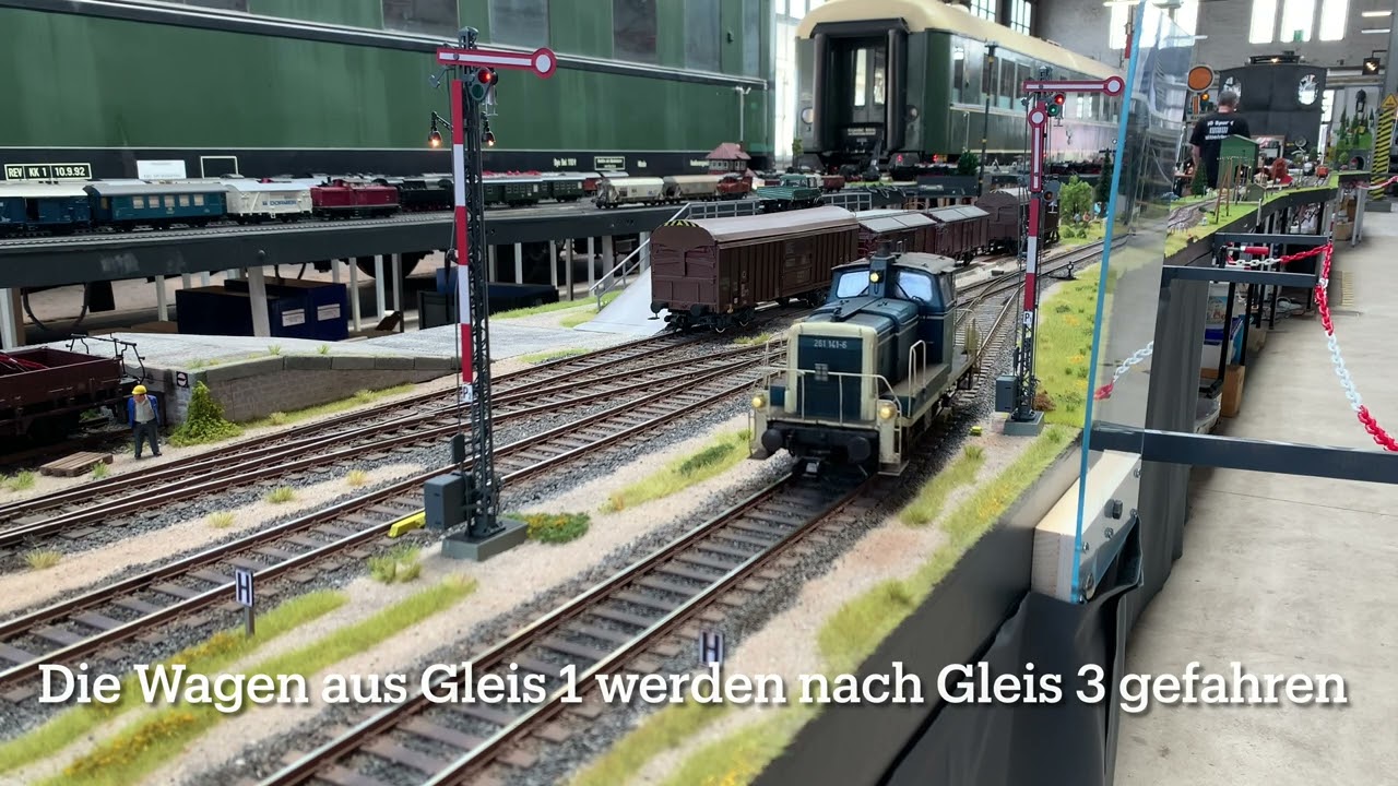 Teil 3 der Spur 1 Tage 2023 im DB Museum Koblenz der IG Spur 1 Mittelrhein