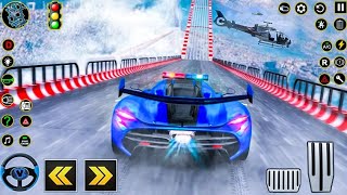 car stunt ramp race car game police car 3D car stunt master game Android gameplay  screenshot 5
