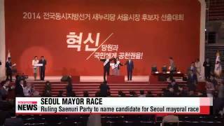 Ruling party picks Seoul mayoral candidate