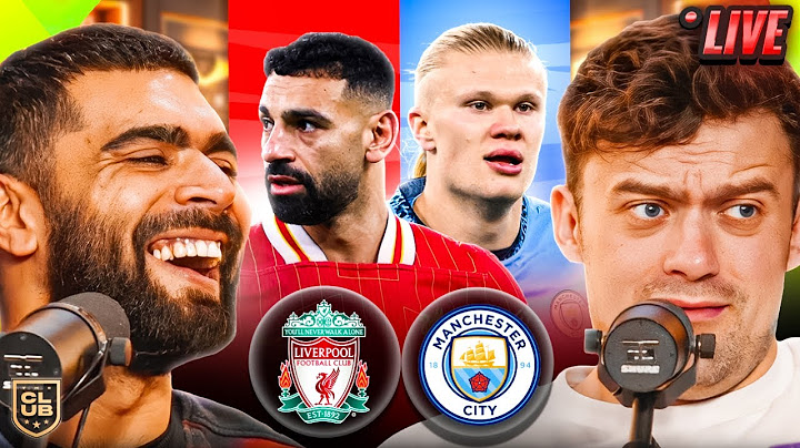 LIVERPOOL 2-0 MAN CITY | THE CLUB LIVE
