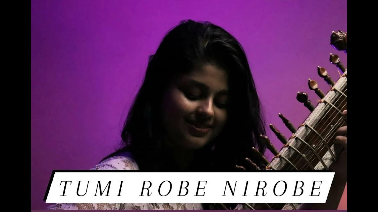 Tumi Robe Nirobe Sitar Cover by Ankita