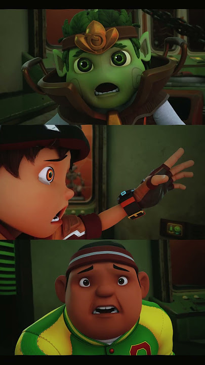 'Selamat tinggal, BoBoiBoy' - Ochobot 😭😭#BoBoiBoyGentar #Seterong #MONSTA