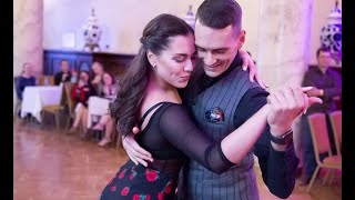 Video thumbnail of "La milonga  de Buenos Aires, music Solo Tango, dance Dmitry Krupnov & Maria Orlova"