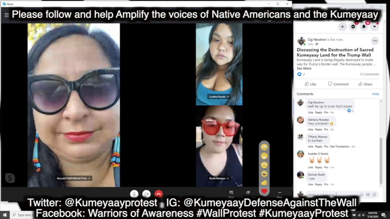 Trump Border wall is illegally destroying the Sacred Native American ...