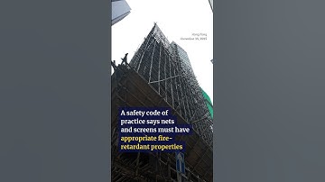 Bamboo scaffolding, nets come down in parts of Hong Kong