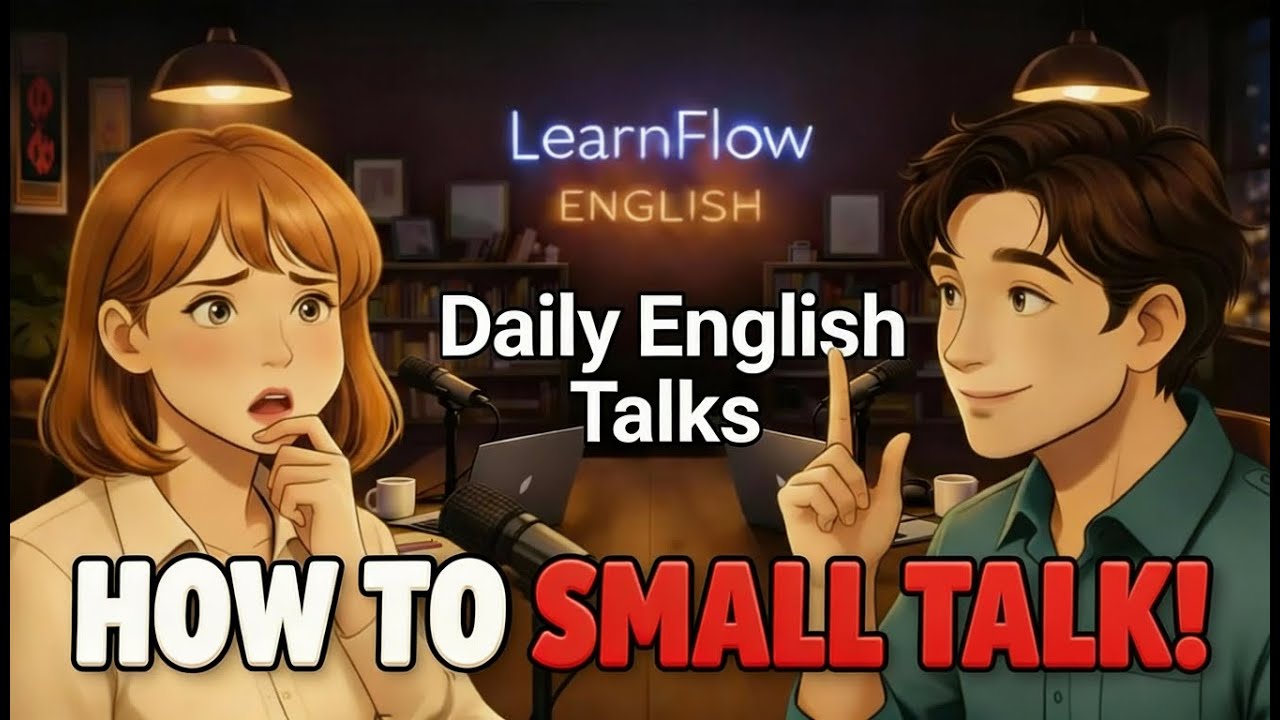 HOW TO Small Talk in English Like a Native! 10+ Easy Topics | Daily English for Beginners