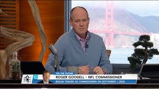 NFL Commissioner Roger Goodell Talks DeflateGate, Catch Rule & More - 2/2/16