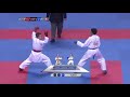 Radmir Nazyrov RUS vs Nawaf Almalki  KSA Cadet Kumite Male  57Kg