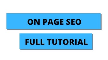 PART-2: How to do On Page Optimization | SEO Complete tutorial 2020