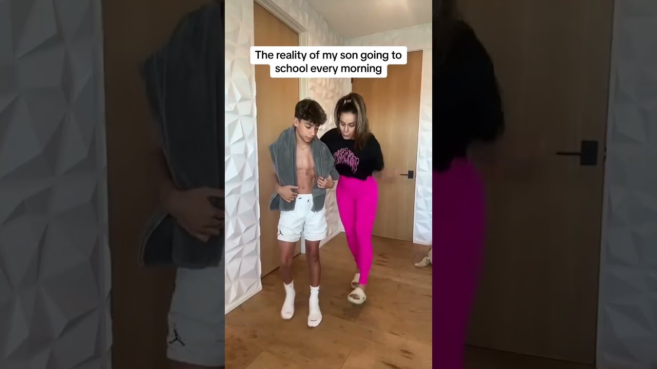 The Reality Of Andrea Getting Ferran Ready For School Schoollife Royaltyfamily Shorts