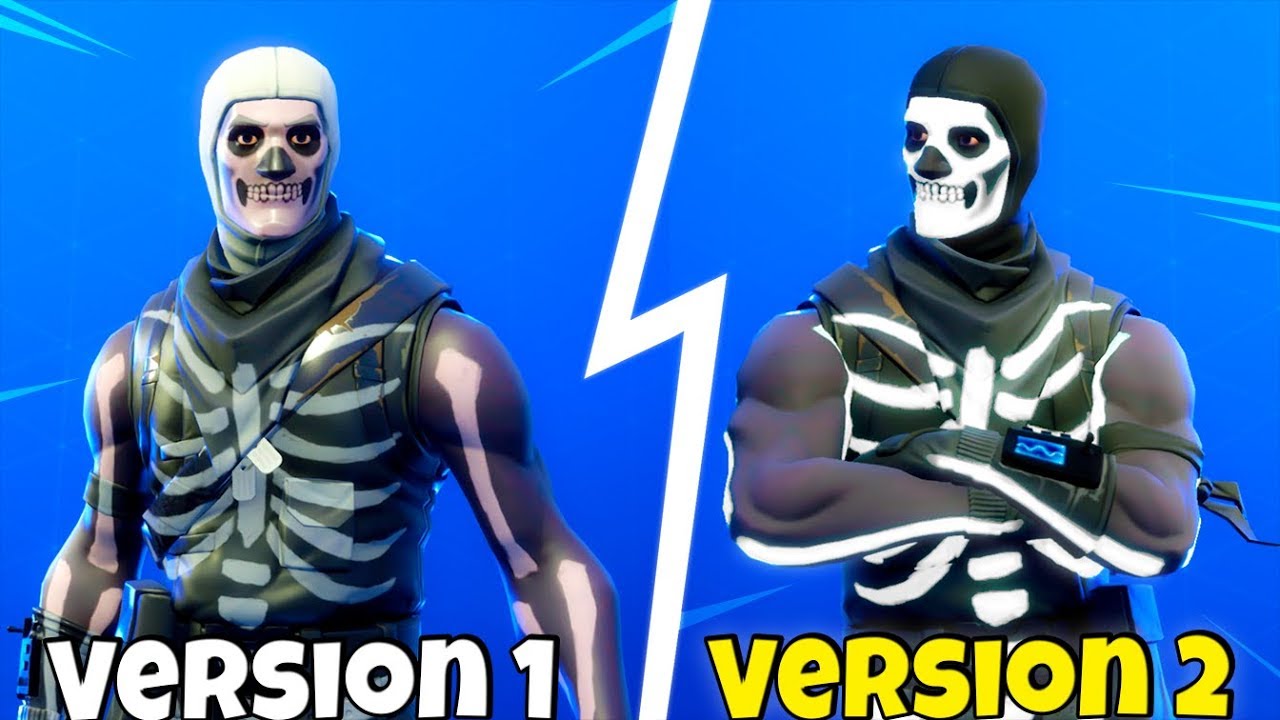 How SKULL TROOPER Should've Been! (White Glow) Fortnite Battle Royale