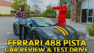 I linked up with @tall guy car reviews and we did a review on my
ferrari 488 pista. of course, had to take him test drive so he knew
what the pista wa...