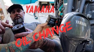 Oil Change Yamaha Outboards  (HOW TO)