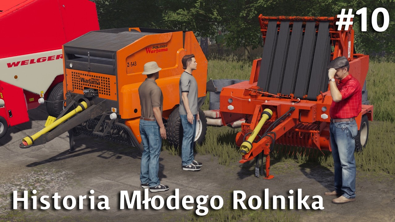 Historia Młodego Rolnika #10 Szukamy Nowego Nabytku & Wizyta w Młot-Polu & Będzie Prasa ?