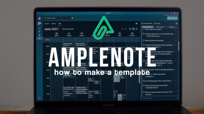 Create And Use Templates In Amplenote A 2024