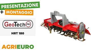 GeoTech-Pro HRT-180 - Zappatrice per trattore serie media - Presentazione e montaggio