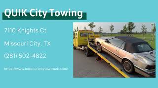QUIK City Towing - Emergency Towing Service - 24 Hour Roadside Assistance