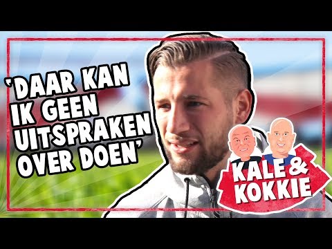 Kale & Kokkie praten met Dijks en balen van Kluivert