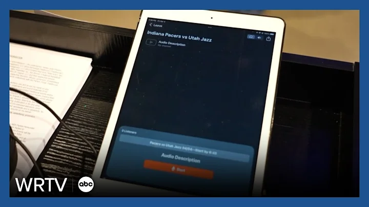 Pacers launch audio description service for visually impaired fans