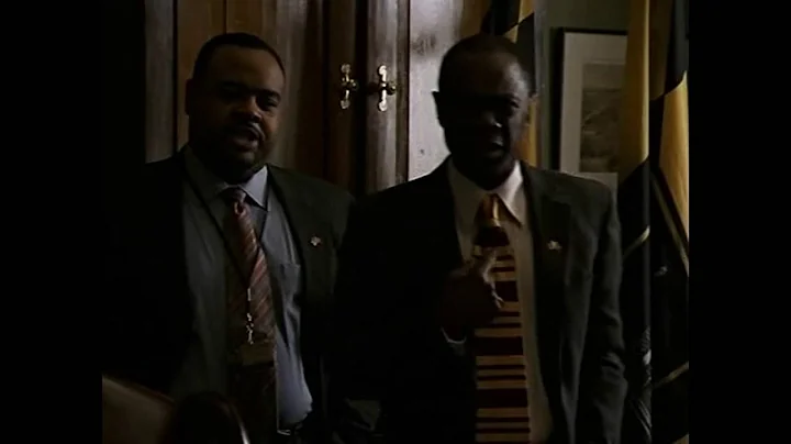 The Wire - Ervin Burrell gets read the riot act by the Mayor