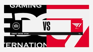EDG vs. T1 | Group Stage | 2022 World Championship | Edward Gaming Hycan vs. T1 (2022)