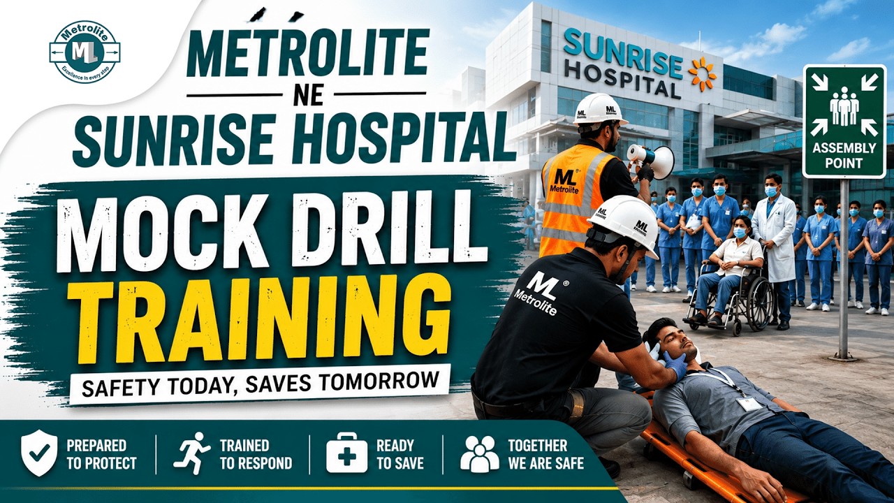 Fire Mock Drill at Sunrise Hospital | Emergency Preparedness in Action 🚨
