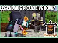 PICKAXE VS BOW LEGENDARIS!! SARYU TENGGELAMKAN MATEM! - BAPAK KAU SMP S3 -