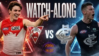 LIVE Watchalong: Sydney vs Carlton | AFL Round 0 2026