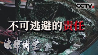 《法律讲堂(生活版)》不可逃避的责任 20210302 | CCTV社会与法