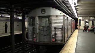 Rerouted R32 C Train Leaving Euclid Avenue To Relay (2012)