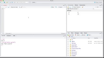 prise en main de Rstudio